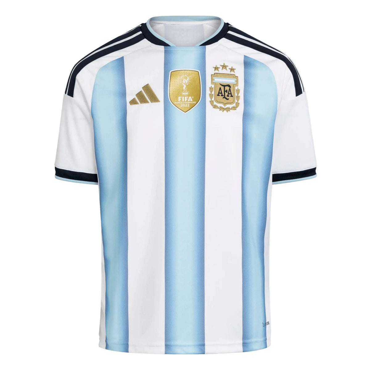 2026 Argentina Youth Stadium Home Soccer Jersey White / Icey Blue / Light Blue - Adidas