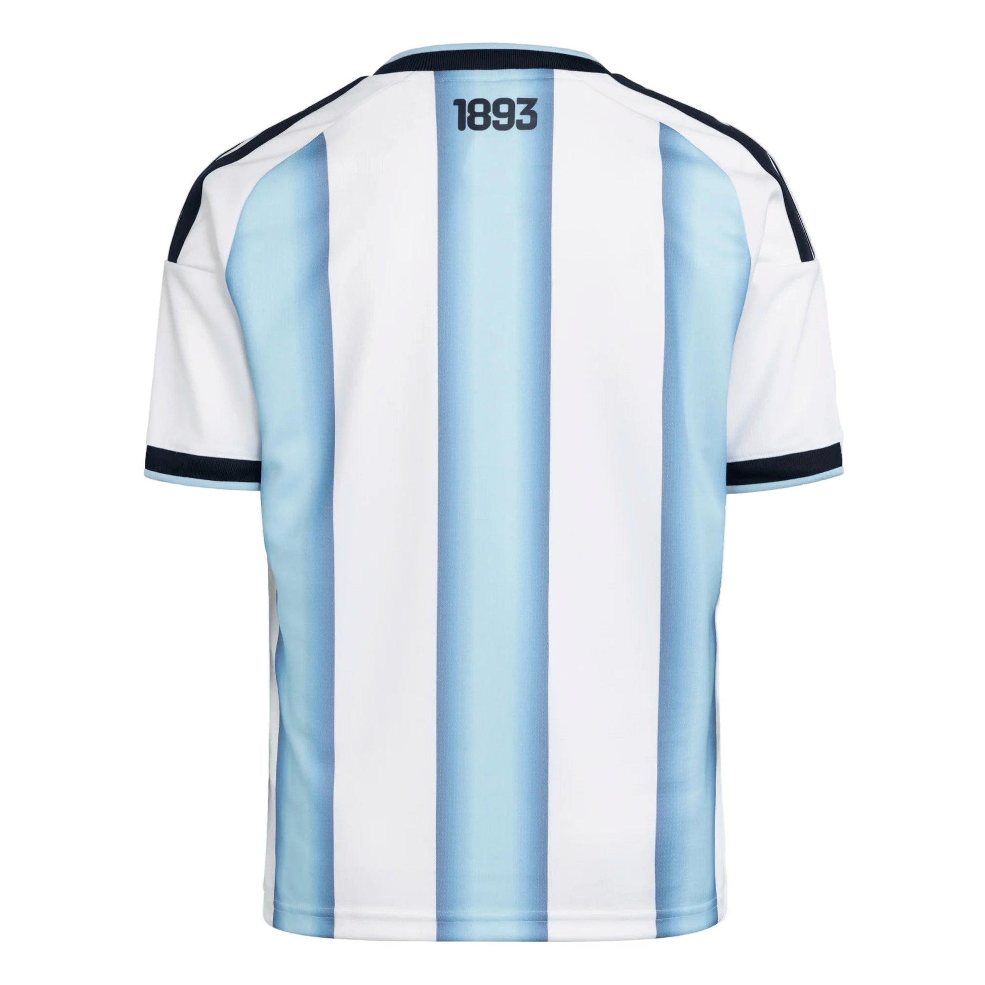 2026 Argentina Youth Stadium Home Soccer Jersey White / Icey Blue / Light Blue - Adidas