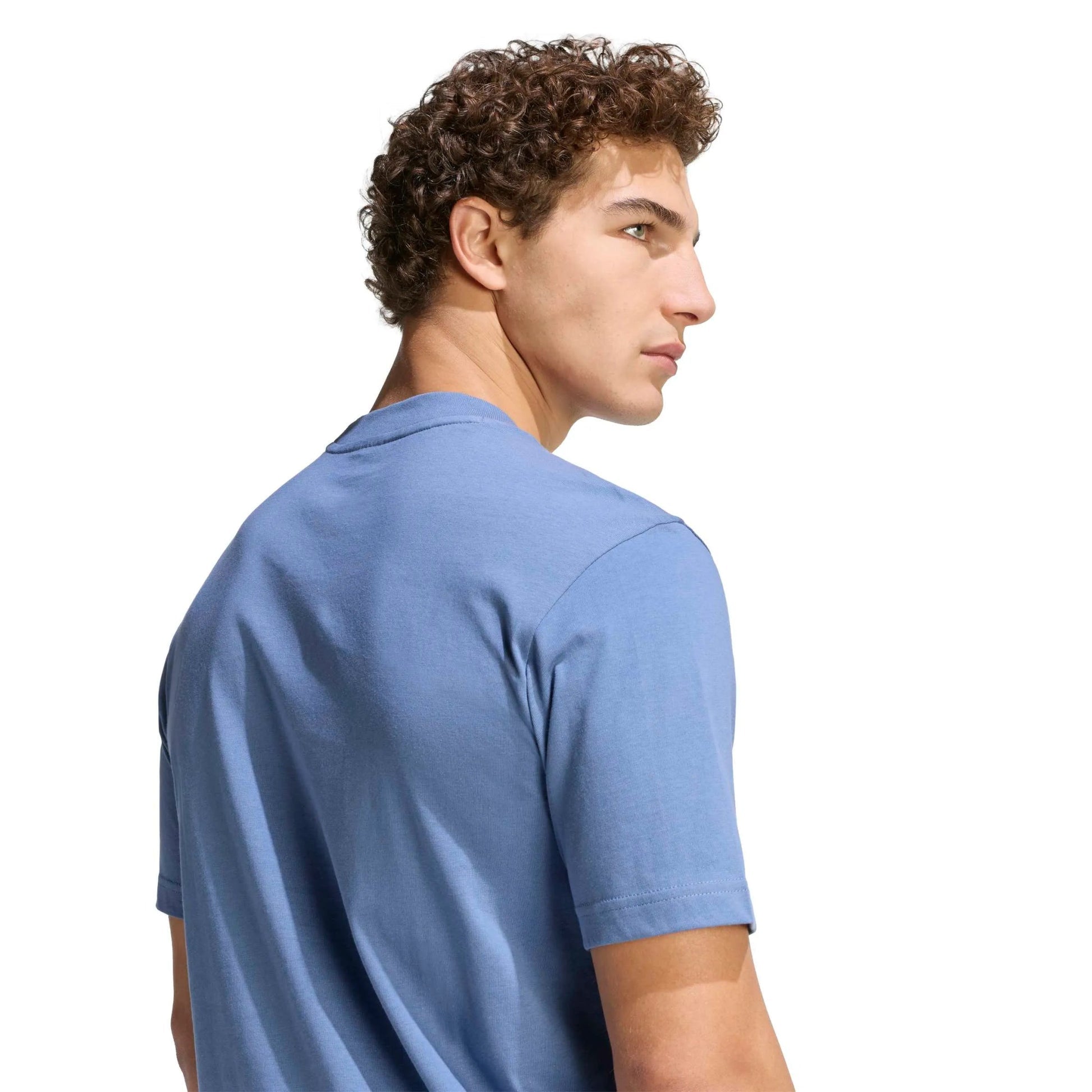 2026 Argentina Men's Amply Tee Crew Blue - Adidas