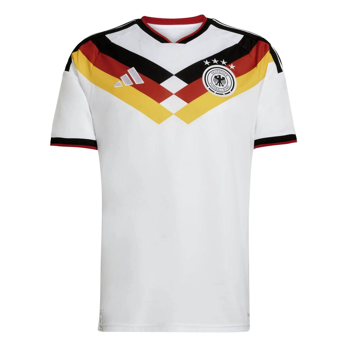 2026 Germany Men's Stadium Home Soccer Jersey White - Adidas