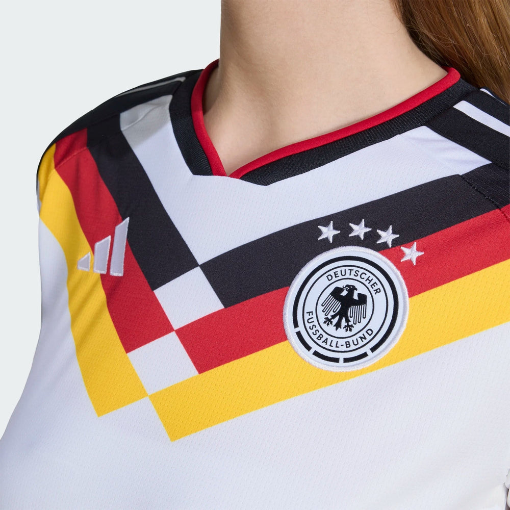 2026 Germany Women's Stadium Home Soccer Jersey White - Adidas