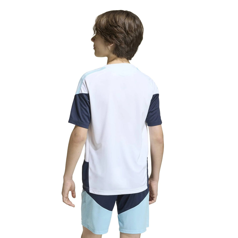 2026 Argentina Youth Training Soccer Jersey White - Adidas