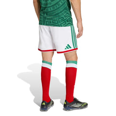 2026 Mexico Men's Stadium Home Shorts White - Adidas