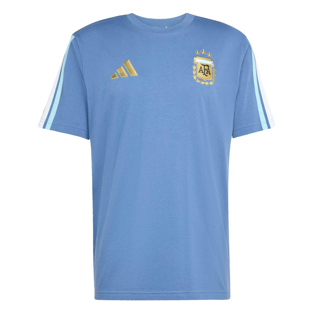 2026 Argentina Men's DNA Tee Crew Blue - Adidas