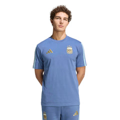 2026 Argentina Men's DNA Tee Crew Blue - Adidas