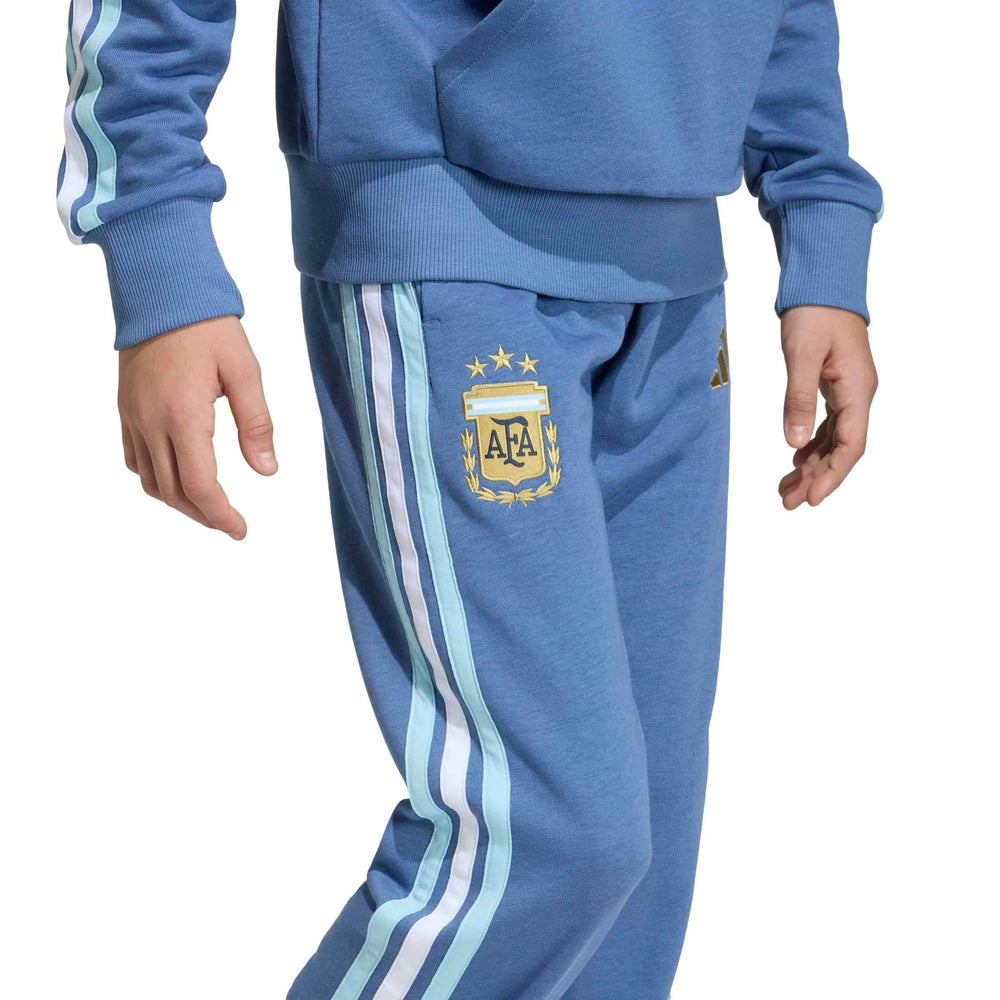 2026 Argentina Youth Pants Crew Blue - Adidas