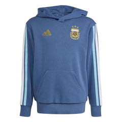2026 Argentina Youth DNA Hoodie Crew Blue - Adidas