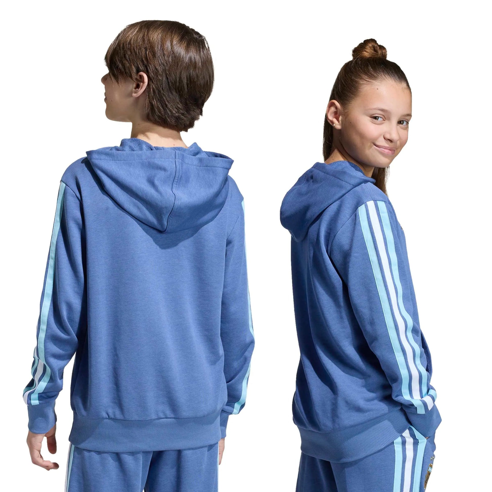 2026 Argentina Youth DNA Hoodie Crew Blue - Adidas