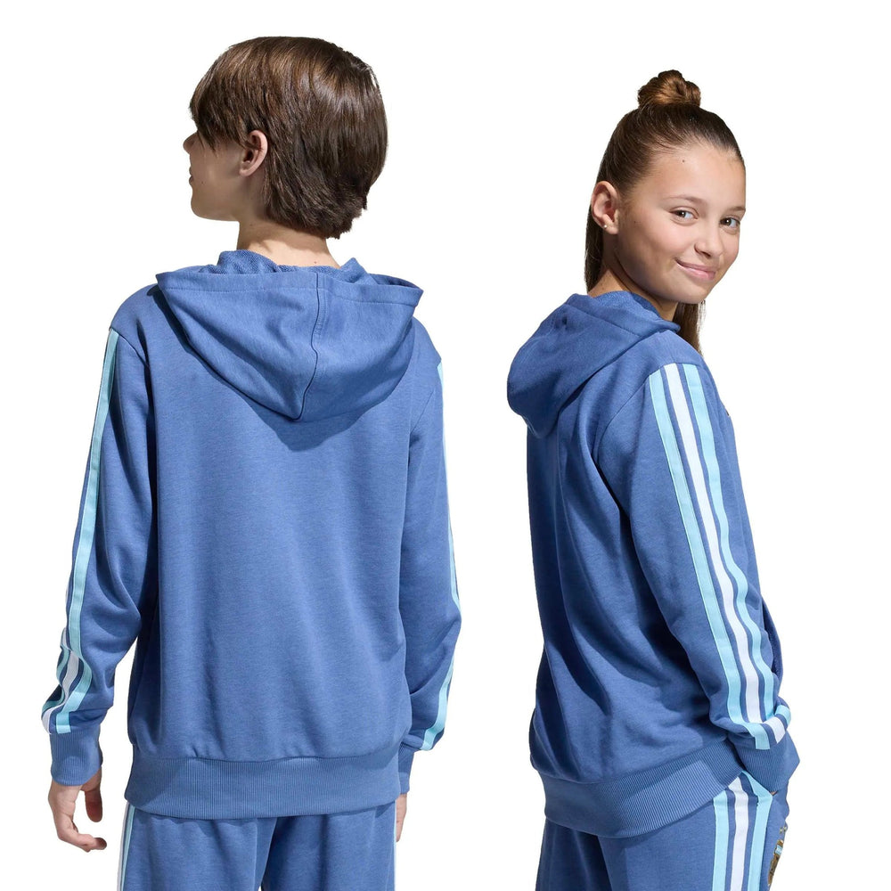 2026 Argentina Youth DNA Hoodie Crew Blue - Adidas