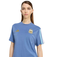2026 Argentina Women's DNA Tee Crew Blue - Adidas