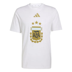2026 Argentina Men's DNA Graphic Tee White - Adidas