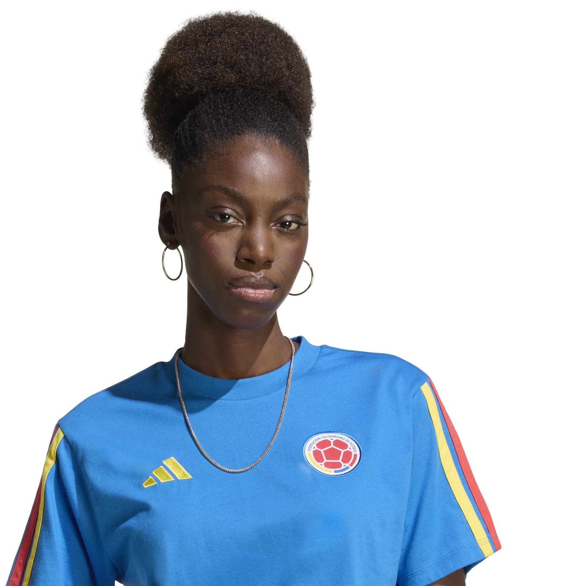 2026 Colombia Women's DNA Tee Bright Royal - Adidas