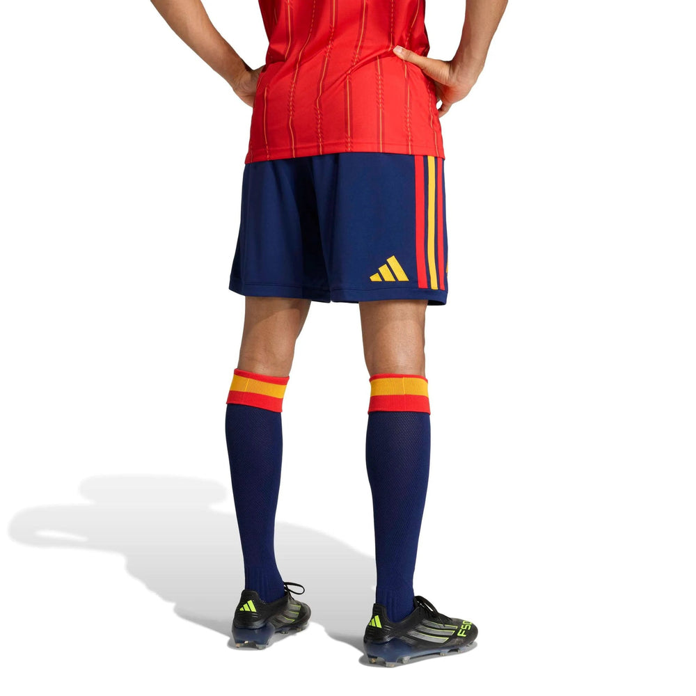 2026 Spain Men's Stadium Home Shorts Dark Blue - Adidas