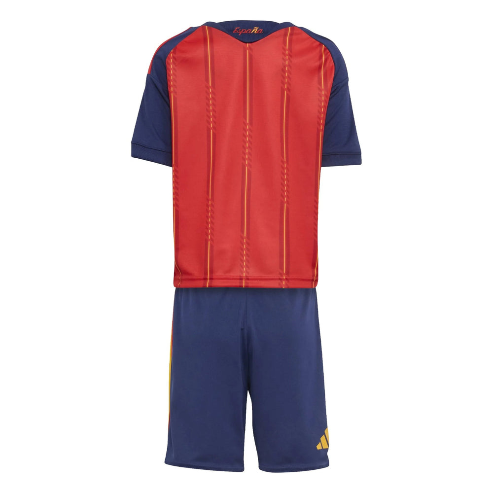 2026 Spain Kid's Home Mini Kit Vivid Red - Adidas
