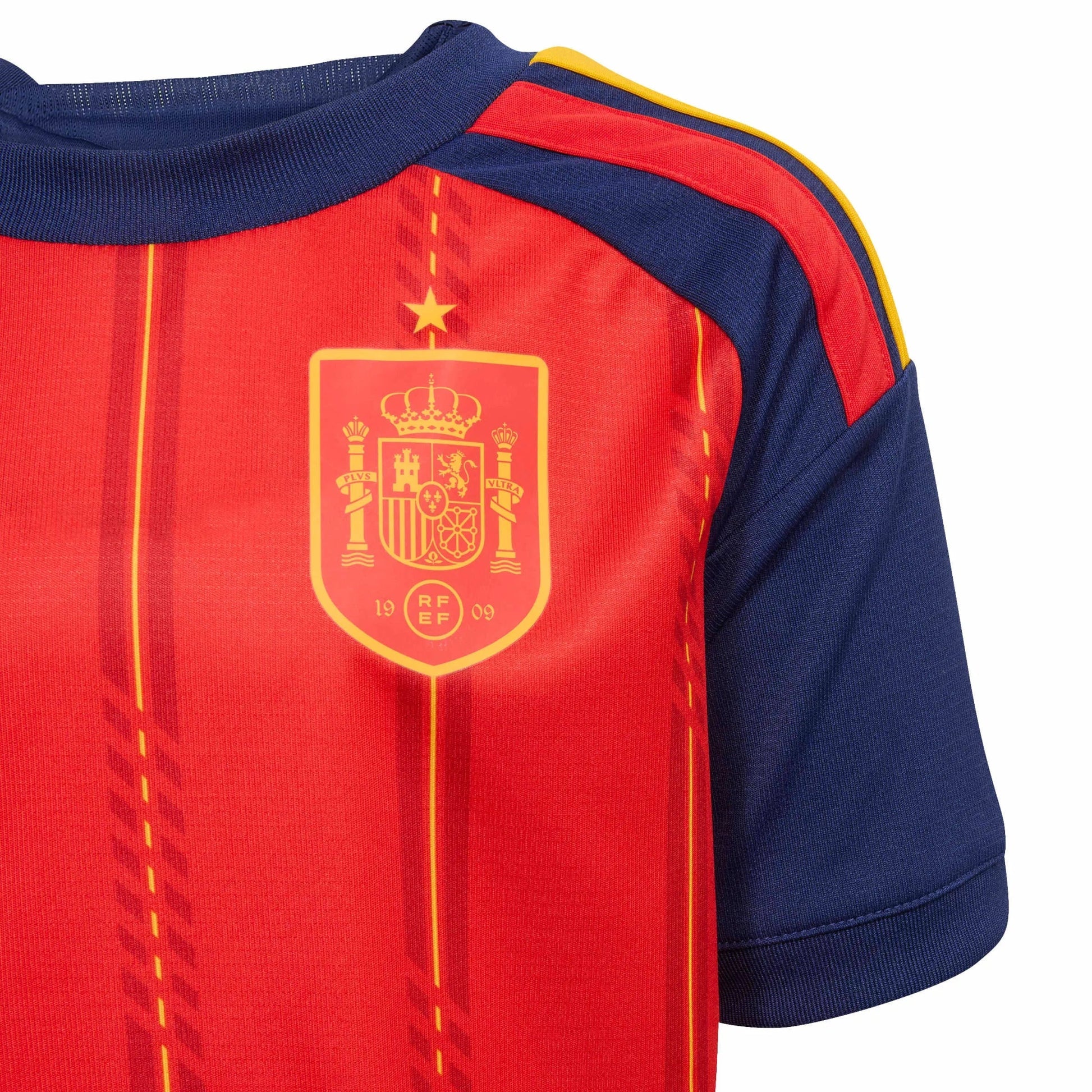 2026 Spain Kid's Home Mini Kit Vivid Red - Adidas