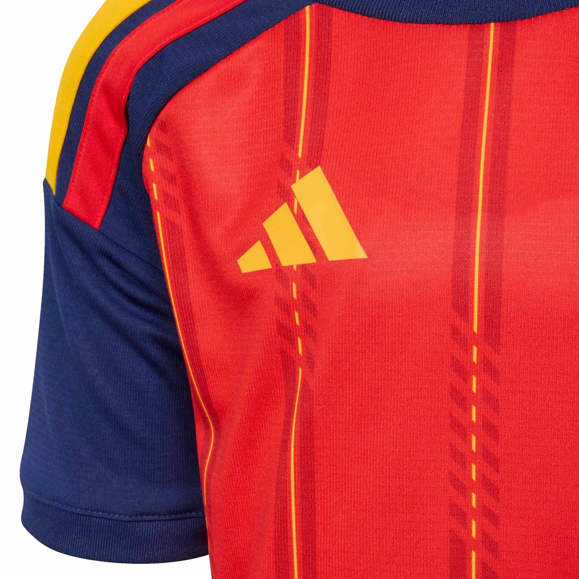 2026 Spain Kid's Home Mini Kit Vivid Red - Adidas