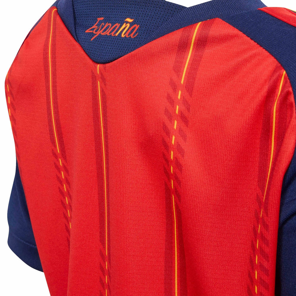 2026 Spain Kid's Home Mini Kit Vivid Red - Adidas