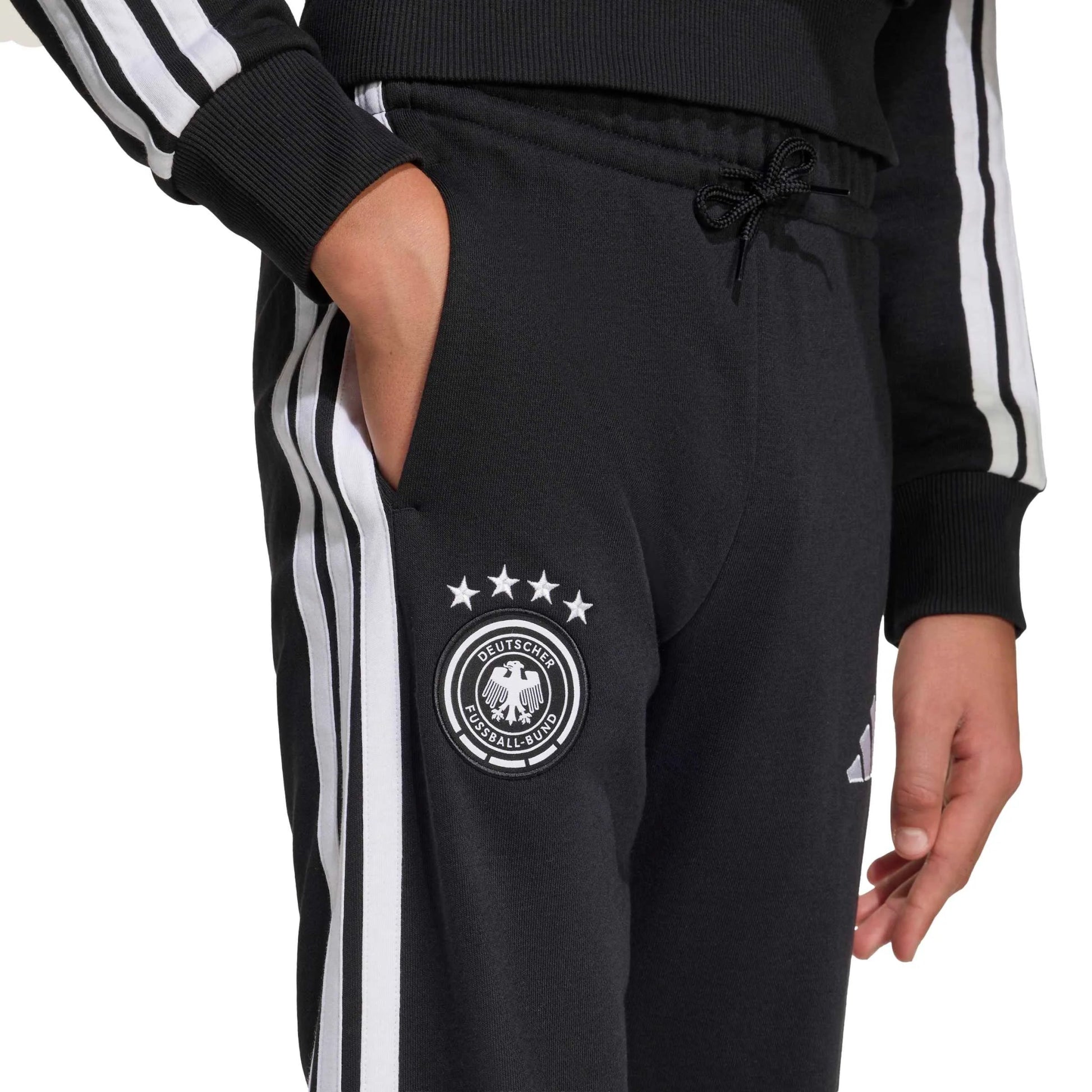 2026 Germany Youth Pants Black - Adidas