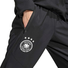 2026 Germany Men's Tiro Travel Pants Black - Adidas