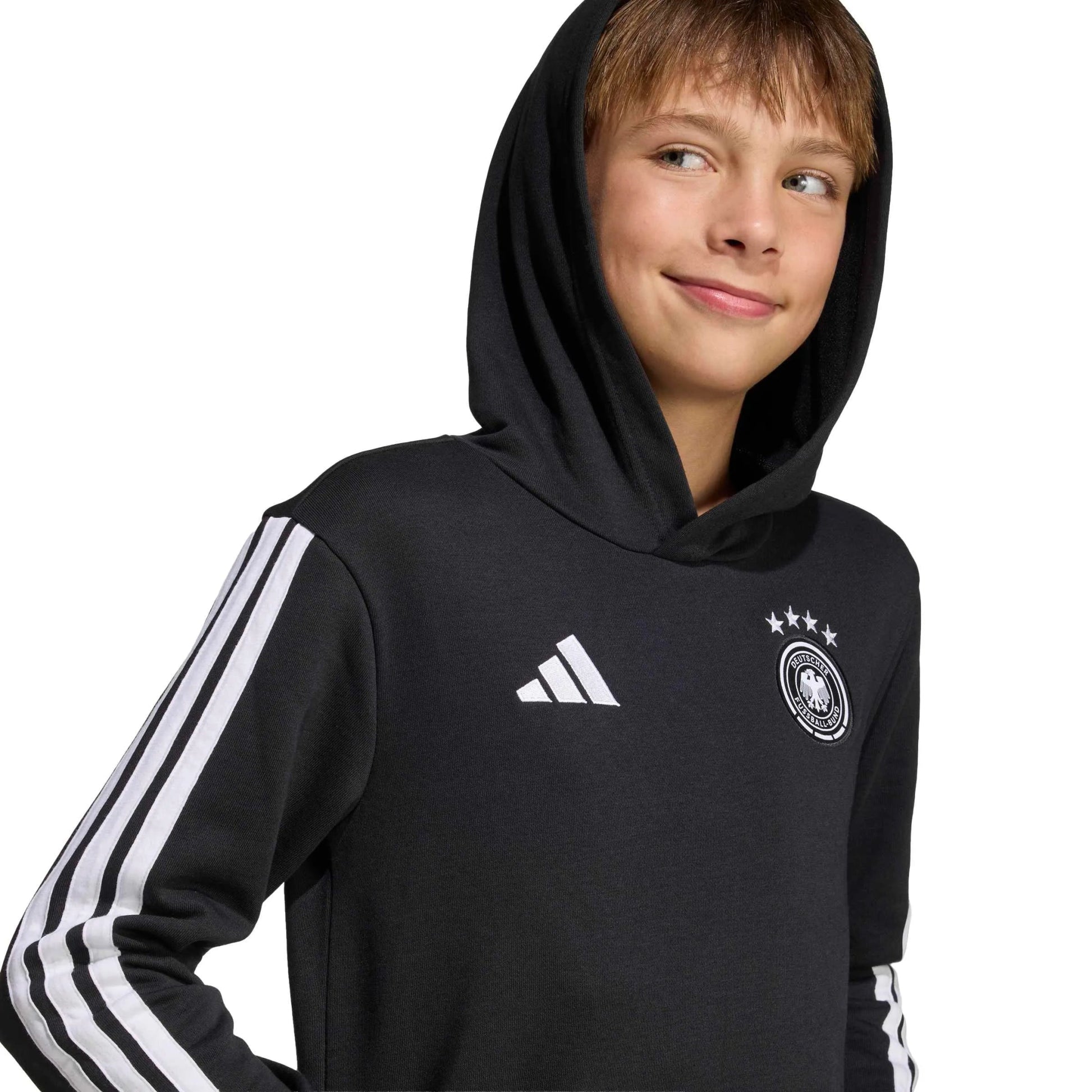 2026 Germany Youth DNA Hoodie Black - Adidas