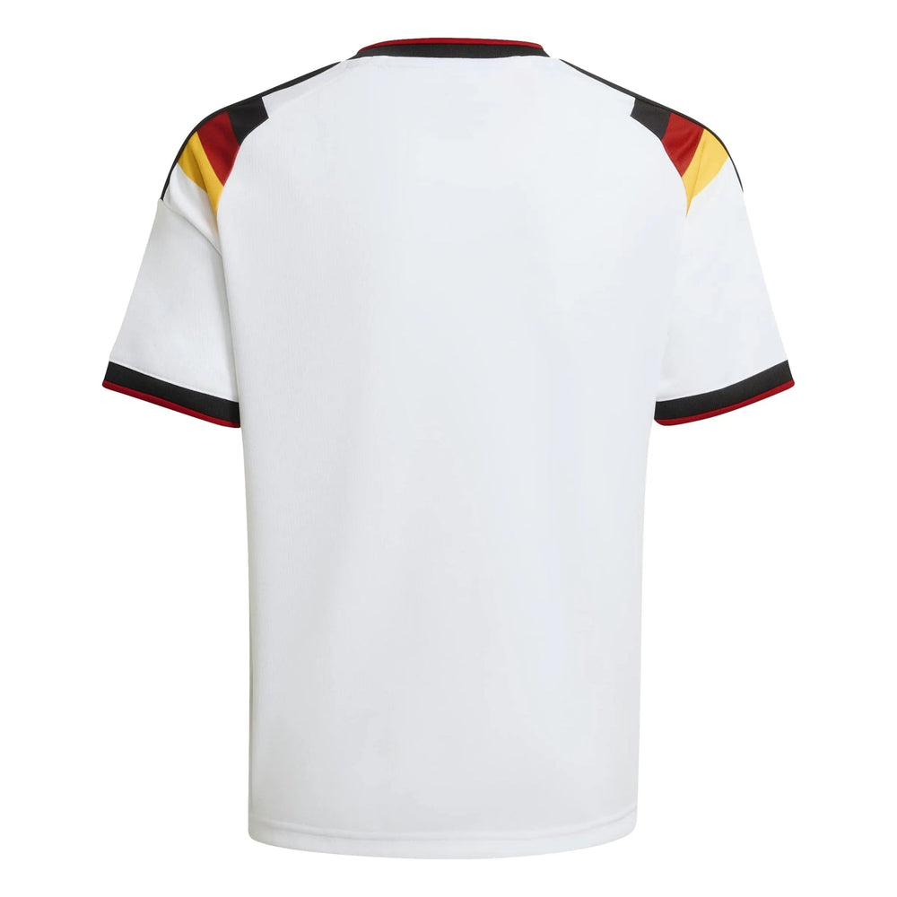 2026 Germany Youth Stadium Home Soccer Jersey White - Adidas