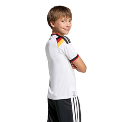 2026 Germany Youth Stadium Home Soccer Jersey White - Adidas