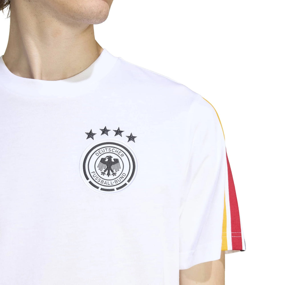 2026 Germany Men's DNA Tee White - Adidas