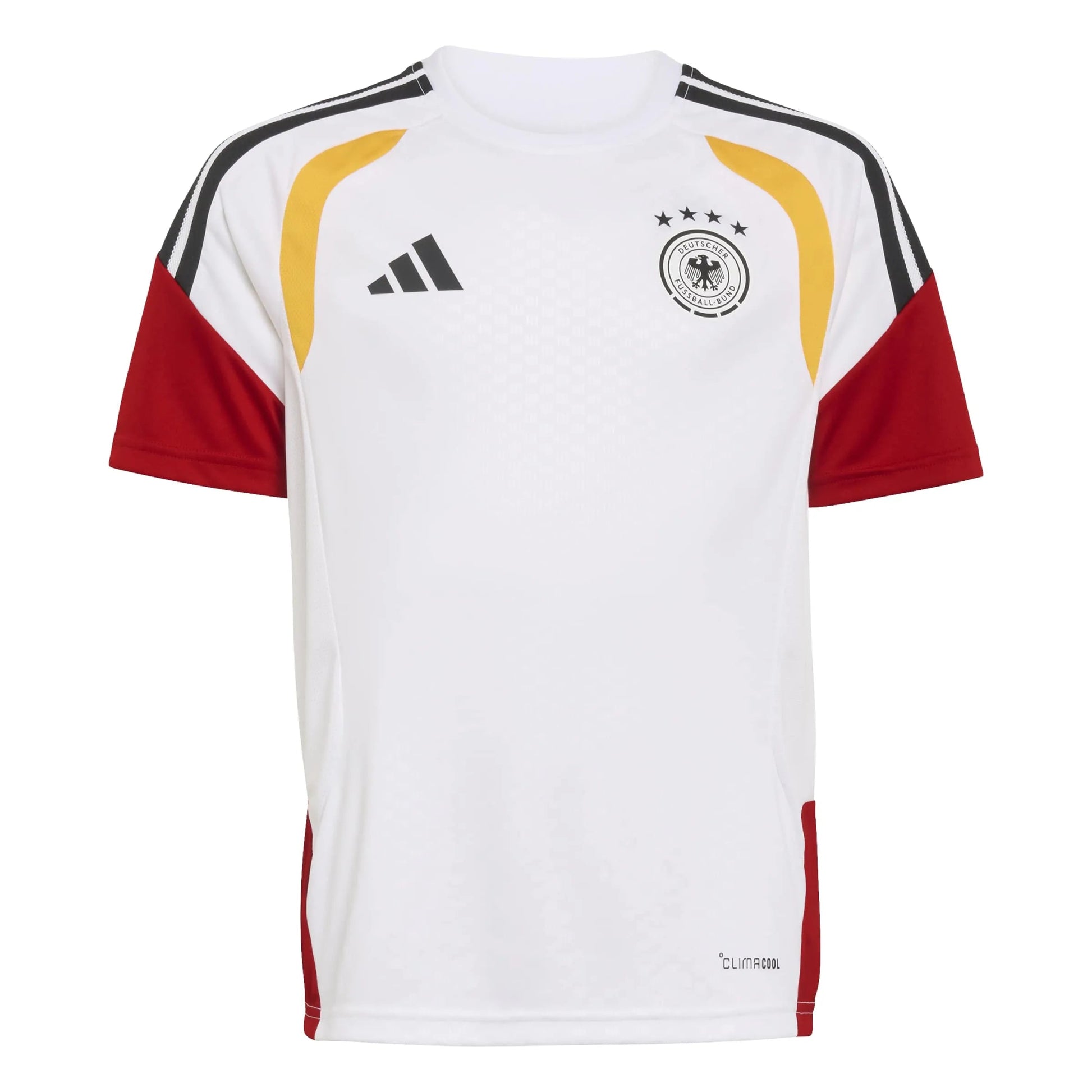 2026 Germany Youth Tiro Training Soccer Jersey White - Adidas