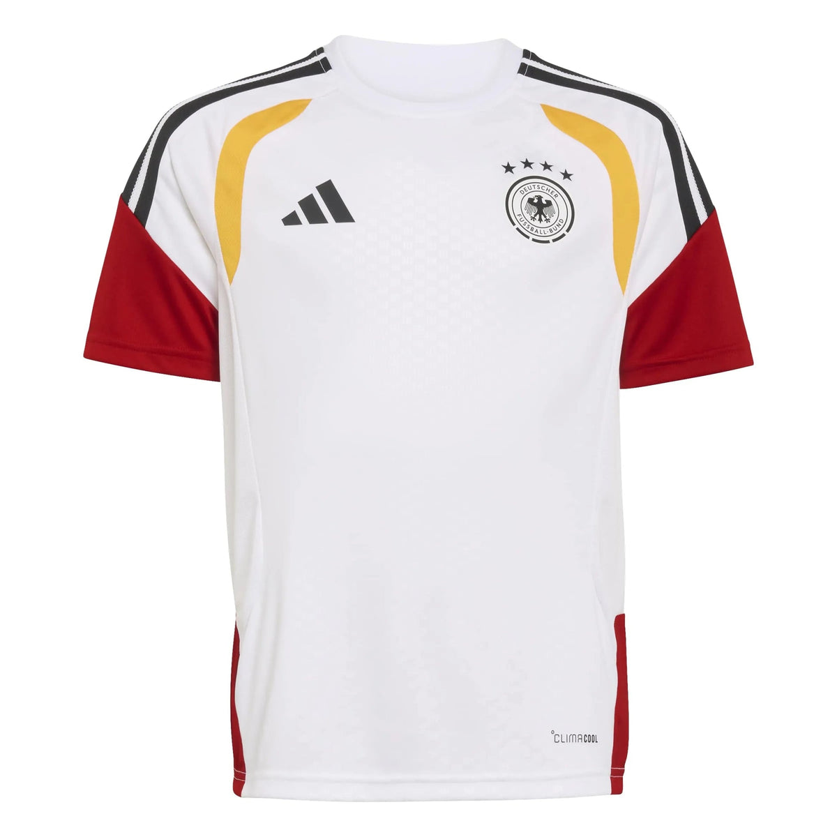 2026 Germany Youth Tiro Training Soccer Jersey White - Adidas