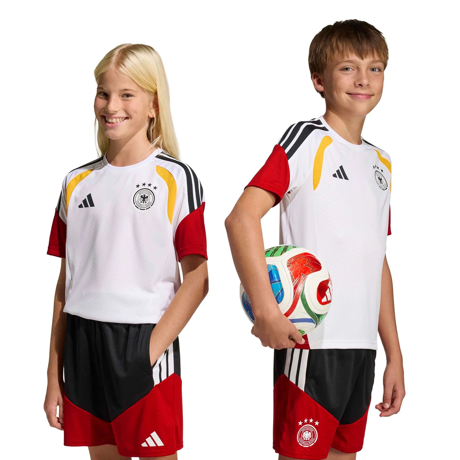 2026 Germany Youth Tiro Training Soccer Jersey White - Adidas
