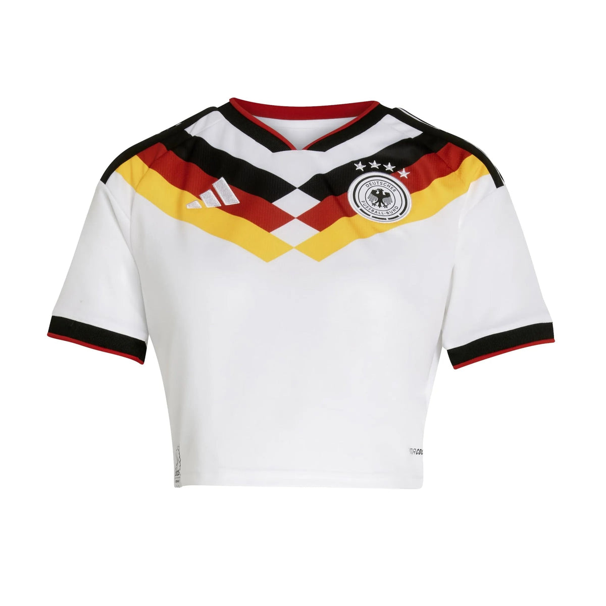 2026 Germany Women's Stadium Home Cropped Soccer Jersey - Adidas