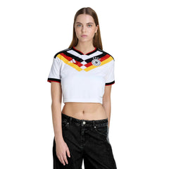 2026 Germany Women's Stadium Home Cropped Soccer Jersey - Adidas
