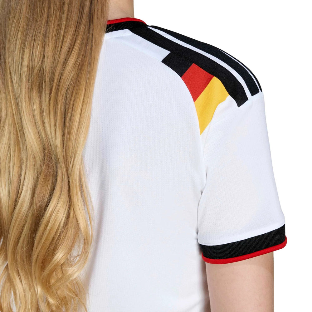 2026 Germany Women's Stadium Home Cropped Soccer Jersey - Adidas