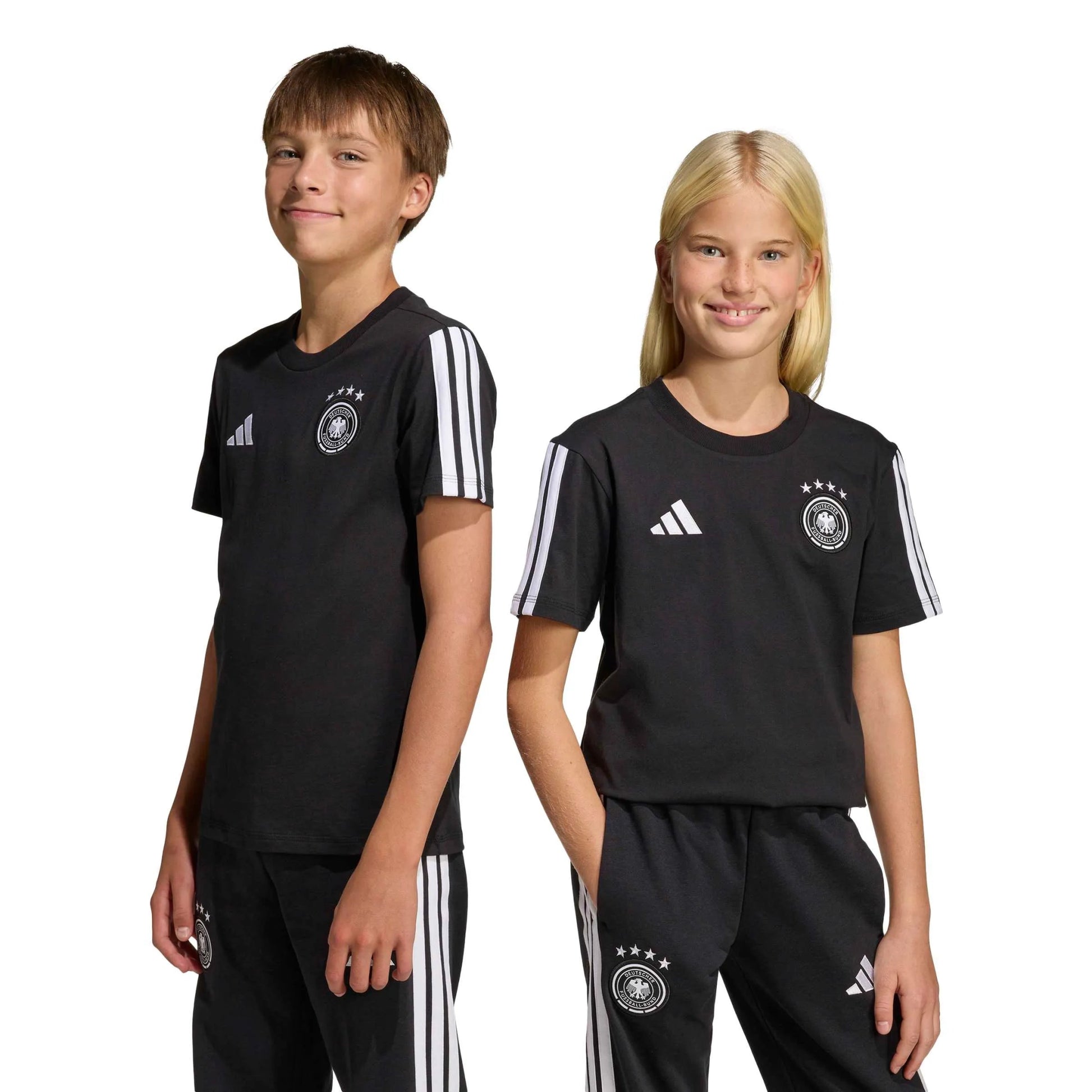 2026 Germany Youth DNA Tee Black - Adidas