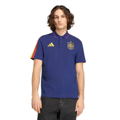 2026 Spain Men's DNA Polo Dark Blue - Adidas
