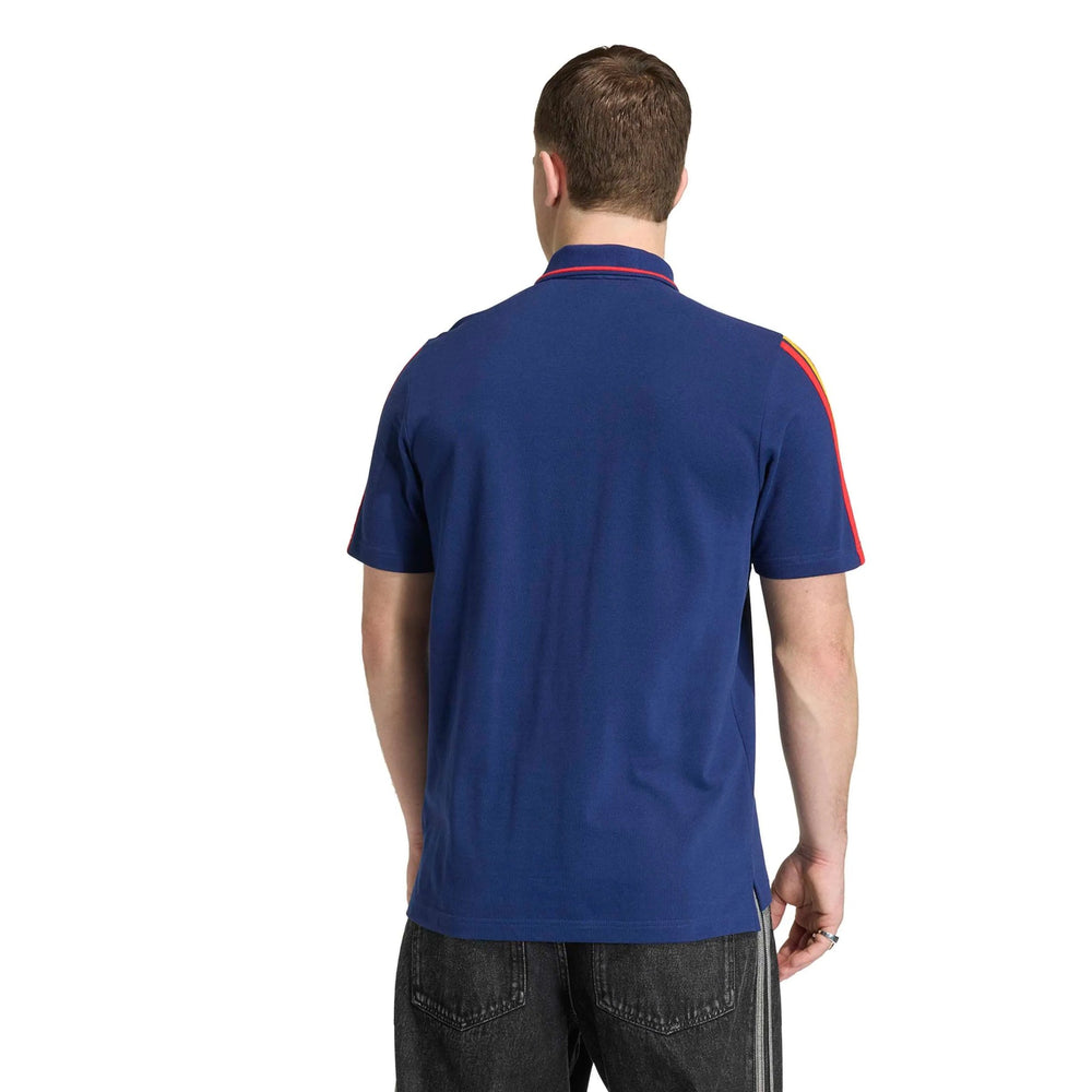 2026 Spain Men's DNA Polo Dark Blue - Adidas