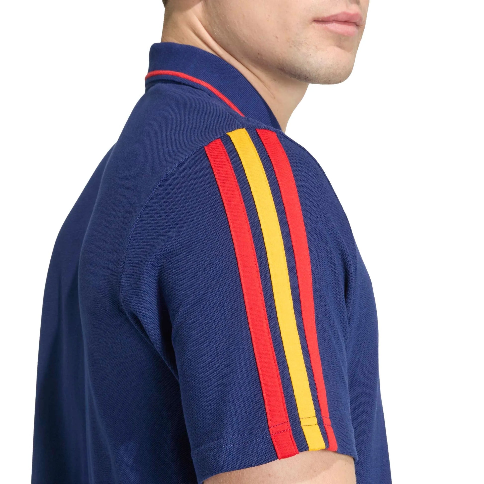 2026 Spain Men's DNA Polo Dark Blue - Adidas