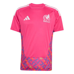2026 Mexico Men's Stadium Home Goalkeeper Soccer Jersey Team Real Magenta - Adidas