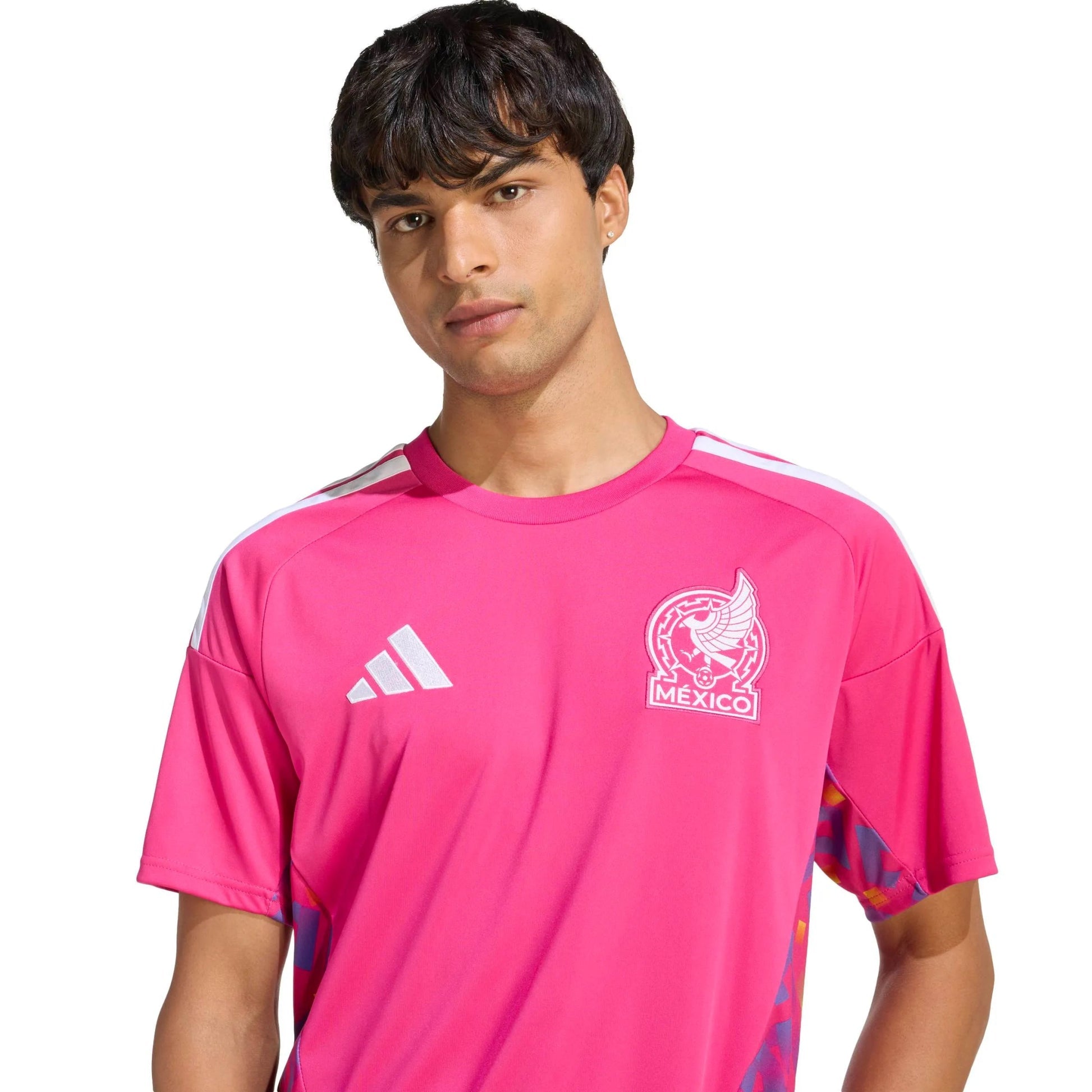 2026 Mexico Men's Stadium Home Goalkeeper Soccer Jersey Team Real Magenta - Adidas