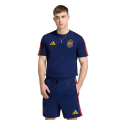 2026 Spain Men's DNA Tee Dark Blue - Adidas