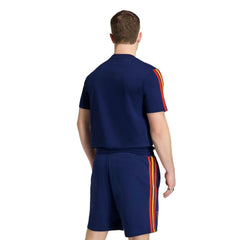 2026 Spain Men's DNA Tee Dark Blue - Adidas