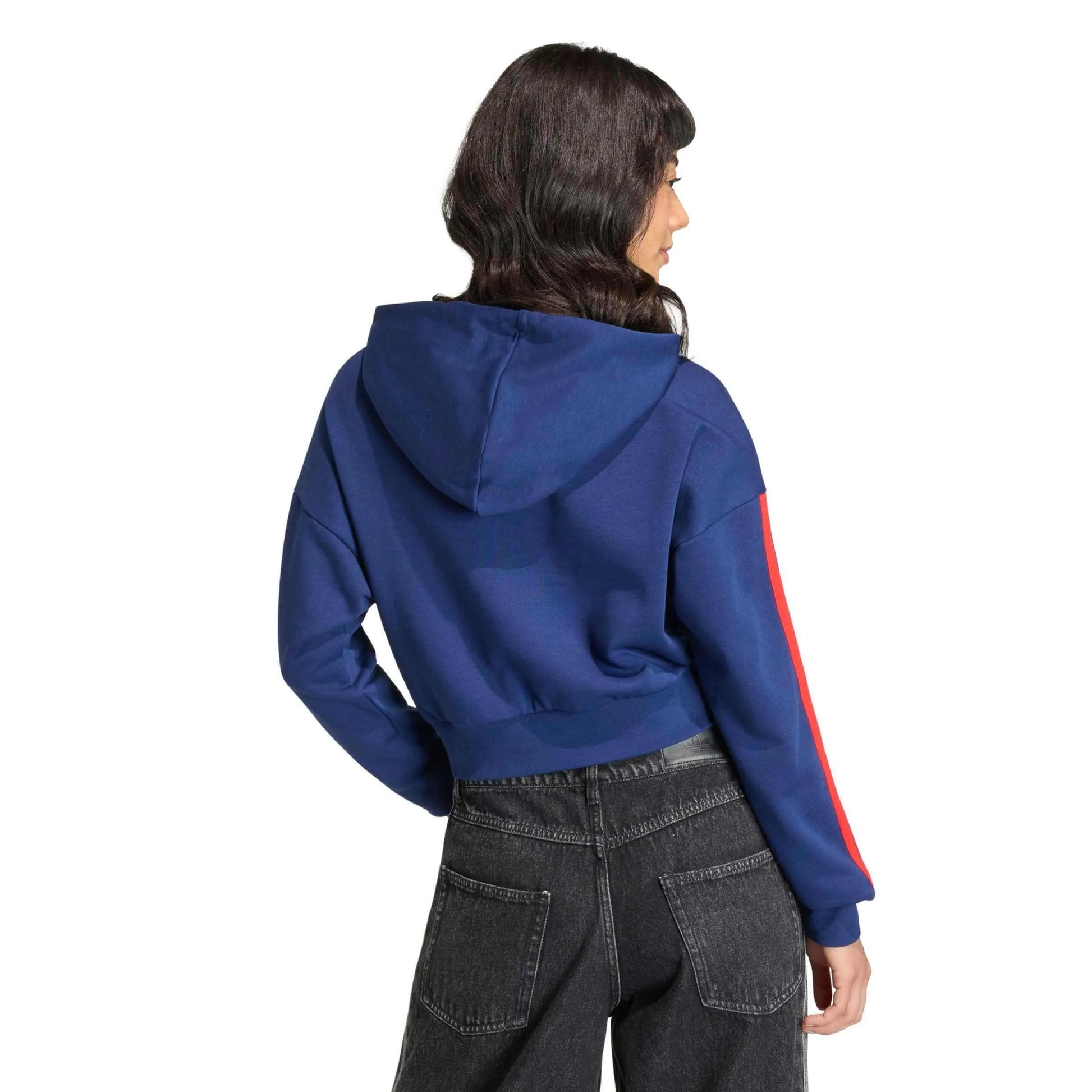 2026 Spain Women's DNA Hoodie Dark Blue - Adidas