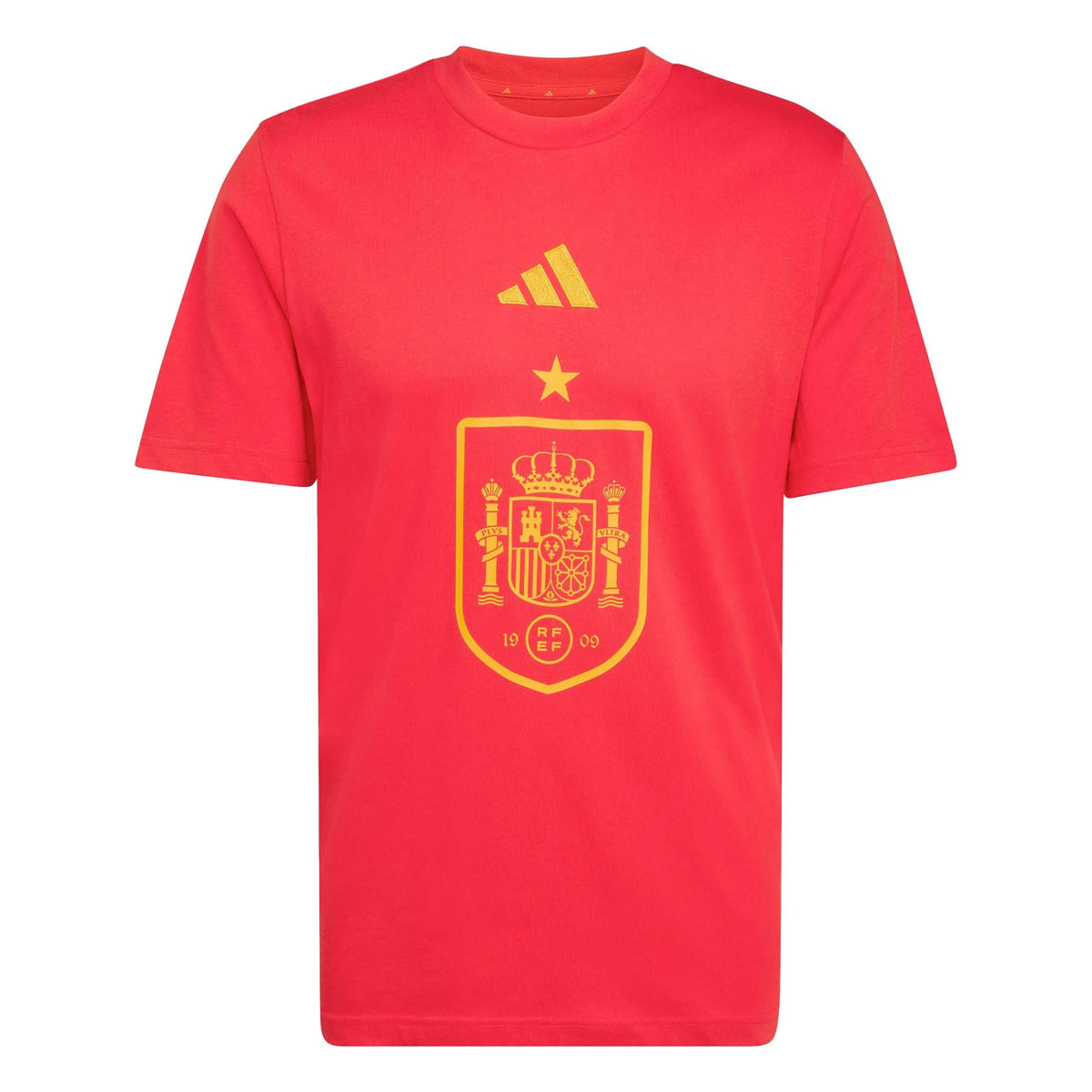 2026 Spain Men's DNA Graphic Tee Vivid Red - Adidas