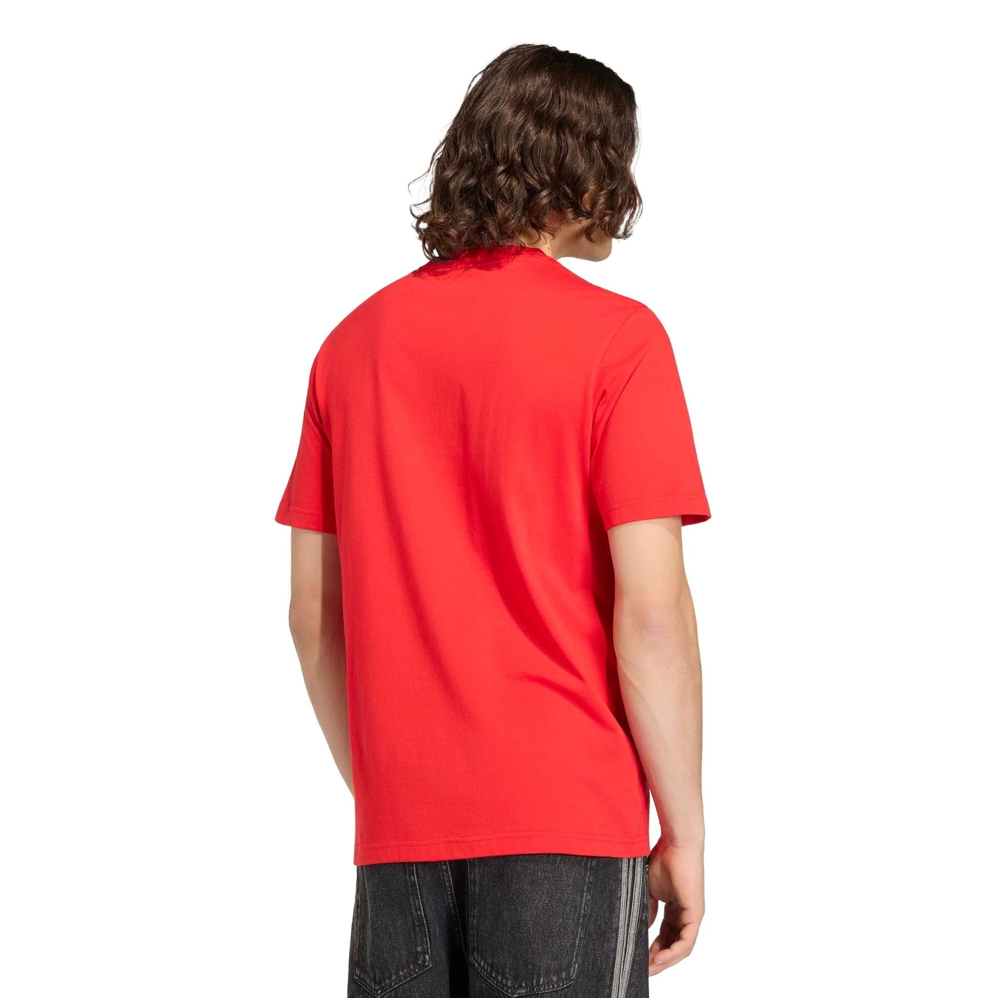 2026 Spain Men's DNA Graphic Tee Vivid Red - Adidas