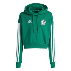 2026 Mexico Women's DNA Hoodie Bold Green - Adidas
