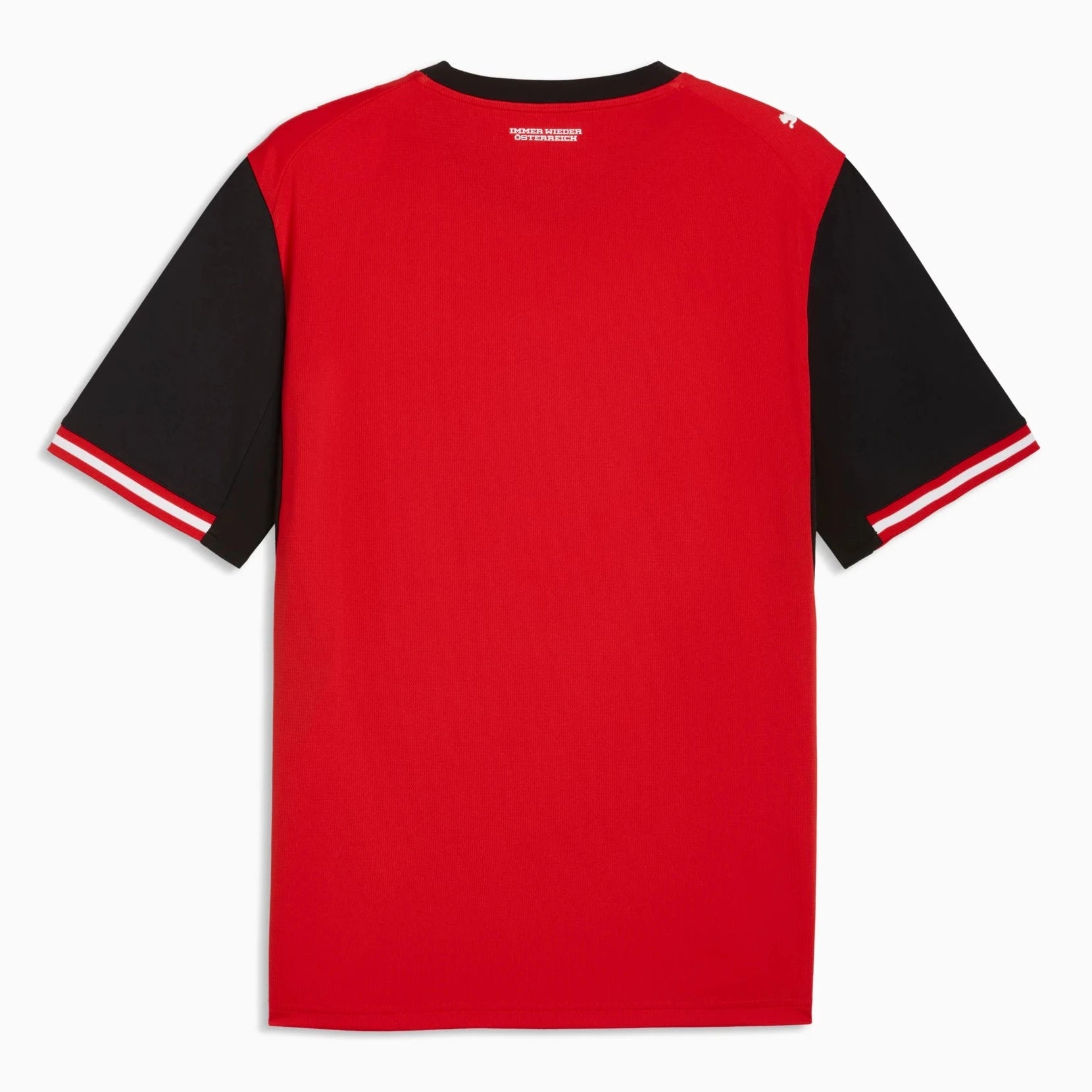 2026 Austria Men's Stadium Home Soccer Jersey Puma Red-Puma Black - Puma
