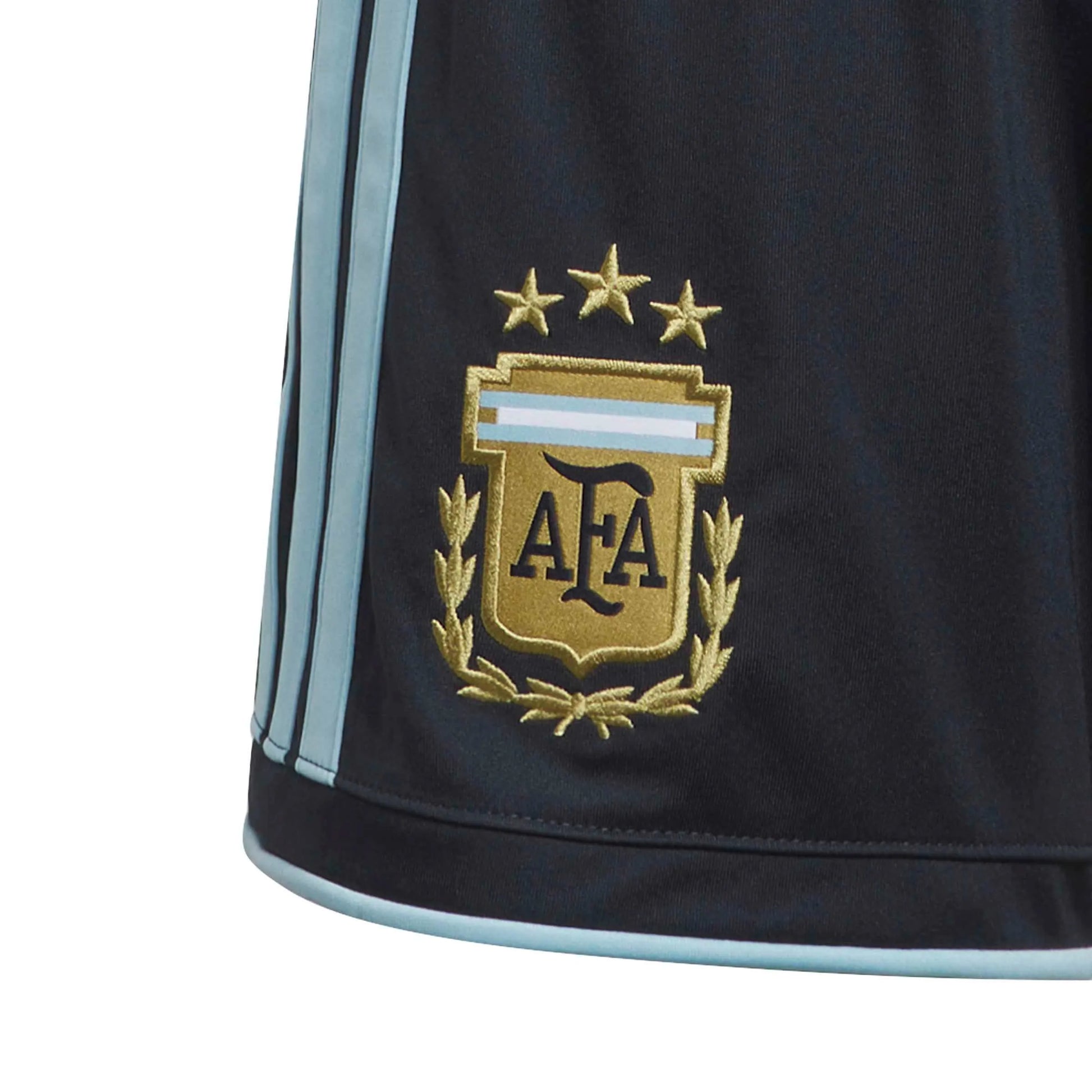 2026 Argentina Youth Home Shorts Night Navy / Icey Blue - Adidas