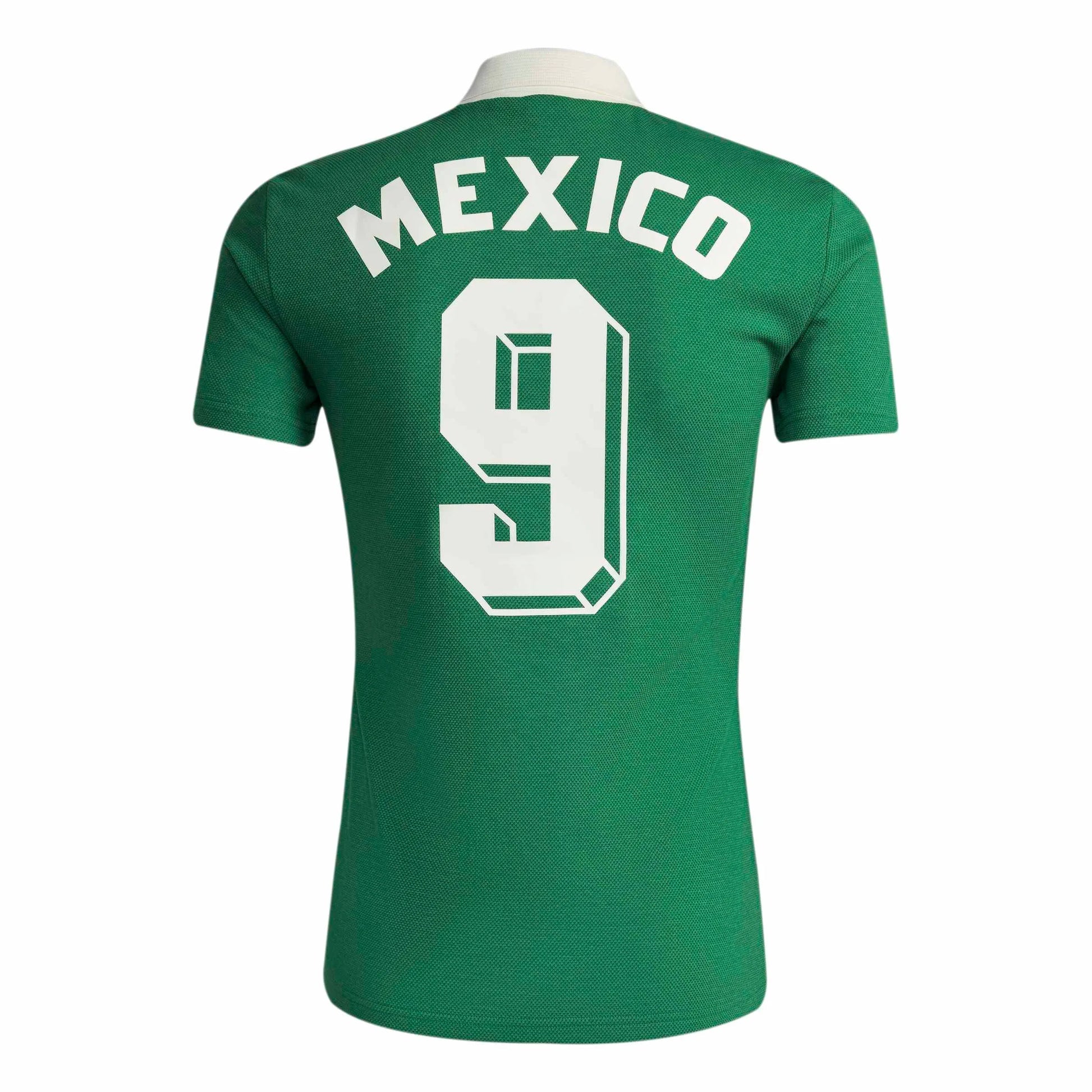 1986 Mexico Men's Retro Stadium Home Soccer Jersey Green - Adidas