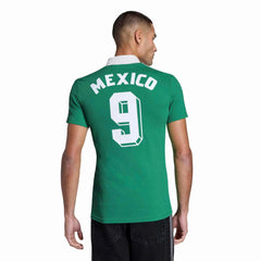 1986 Mexico Men's Retro Stadium Home Soccer Jersey Green - Adidas