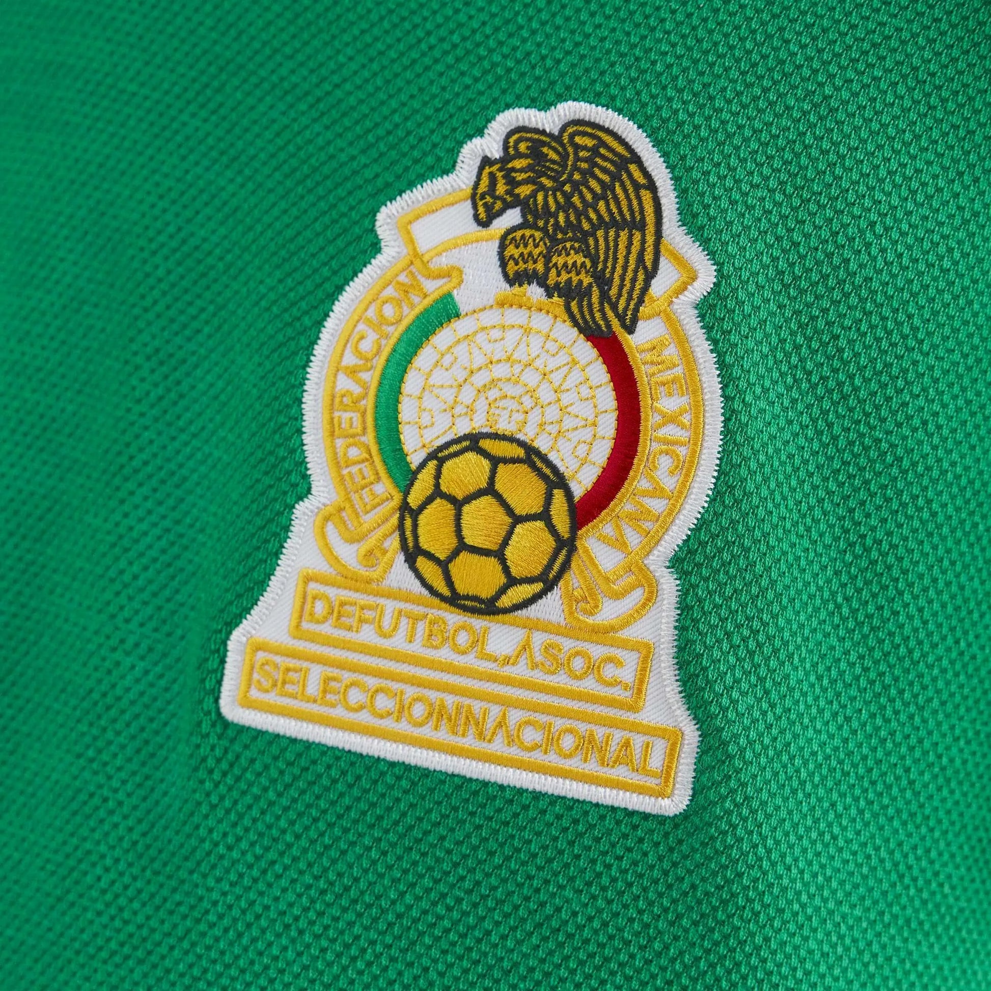 1986 Mexico Men's Retro Stadium Home Soccer Jersey Green - Adidas